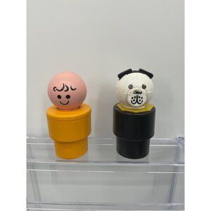 Fisher Price Jumbo People Boy Yellow Dog Yellow Color